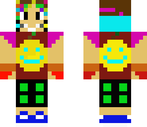 rainbow head