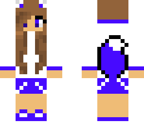 blue fox girl