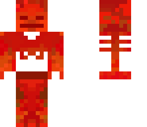 lava skeleton