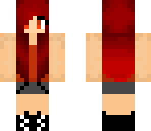 cute red girl