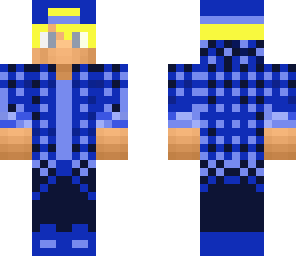 blue ridle boy