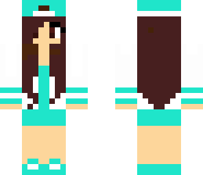 girly blue tomboy