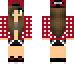 red cute tomboy
