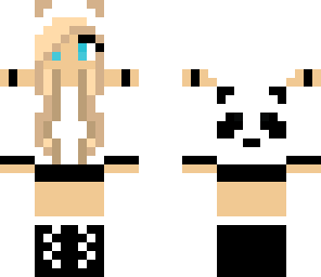 cute panda girl