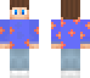 blue sweatshirt