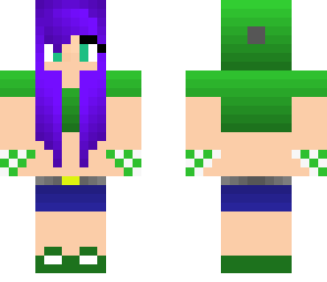 green girl