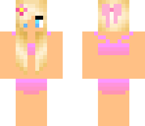 girl wearing a swimsuit