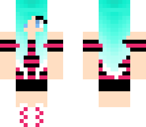 neon hair