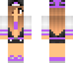 cute purple tomboy