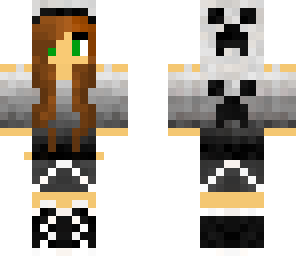 creeper hoodied girl