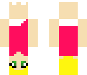 upside down girl