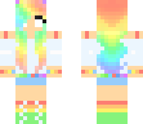 cute herobrine girl