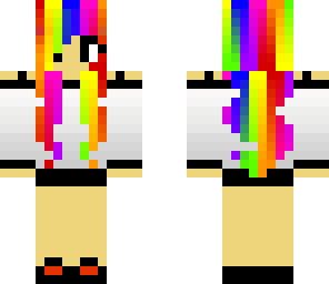 rainbow girl