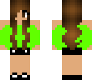 brunette summer girl