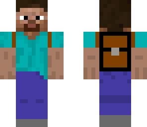 steve with a backpack