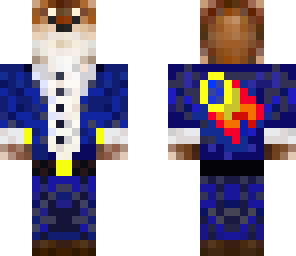 otter in blue tux