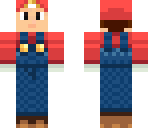 this is my mario skin of me