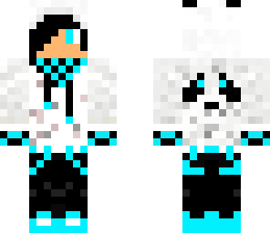 blue panda