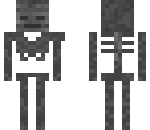 ghostly wither skeleton
