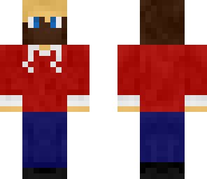 red hoodie