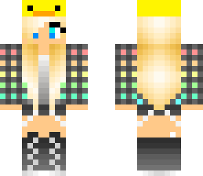 duck face girl