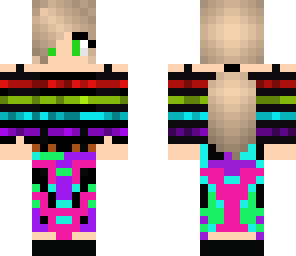  funky paint girl