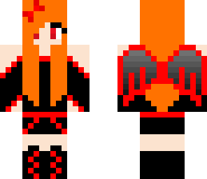 evil ginger angel