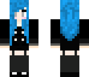 blue hair