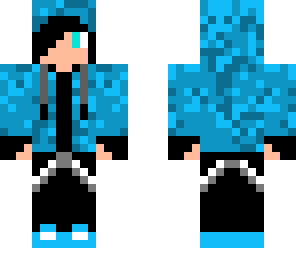 teal blue hoodie guy