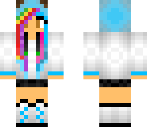 rainbow hair