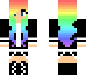 rainbow girl