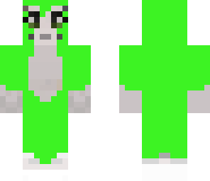 green stampy cat