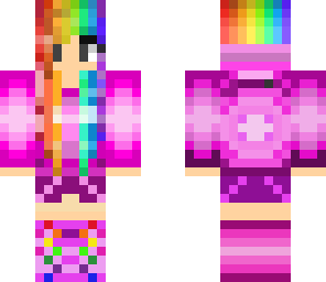 rainbow pink