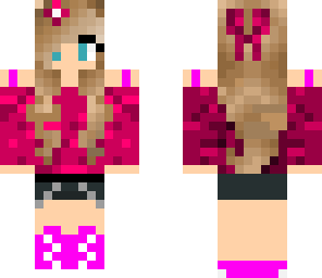 cute pink girl