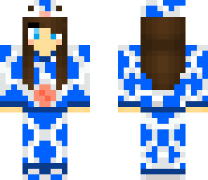 cow skin blue