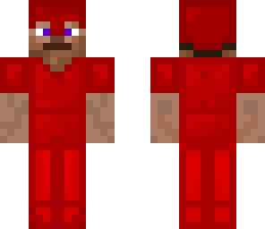 steve in redstone armour