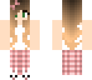 girl in pajamas