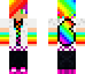 rainbow fox boy