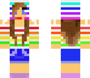 rainbow girl improved