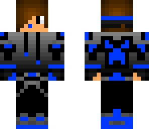 blue cool guy