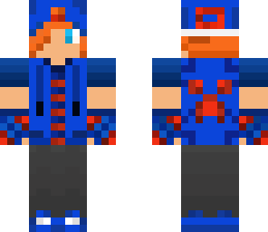 guy red and blue sword