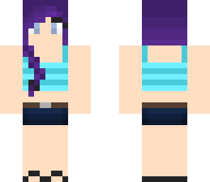 purple hair