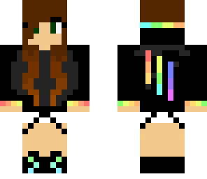 rainbow girl