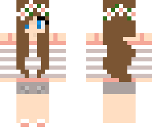 edited hipster flower crown girl