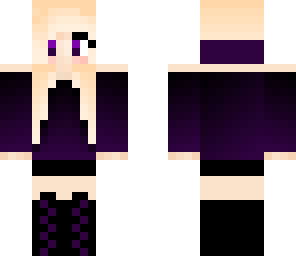 black and purple witch