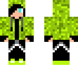 lime green hoodie