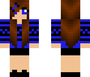 blue sweater girl