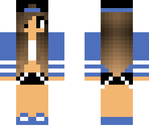 pretty blue tomboy