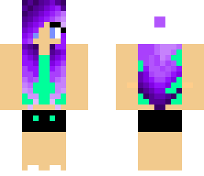 purple girl