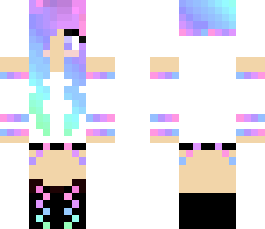 rainbow girl